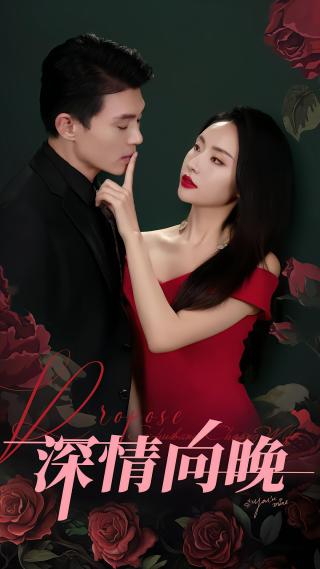 短剧深情向晚海报