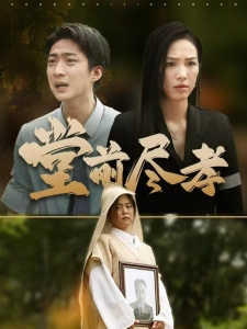 短剧堂前尽孝海报