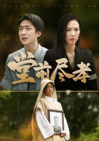 短剧堂前尽孝海报