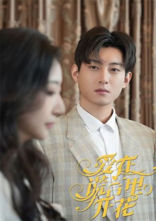 短剧爱在谎言里开花海报