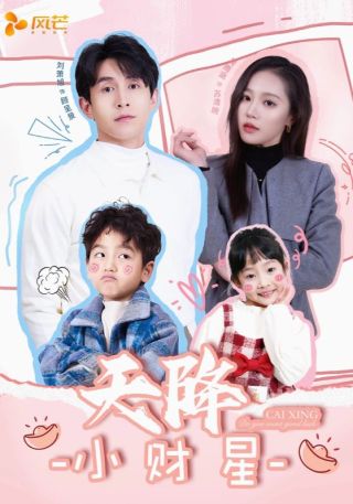 短剧天降小财星海报