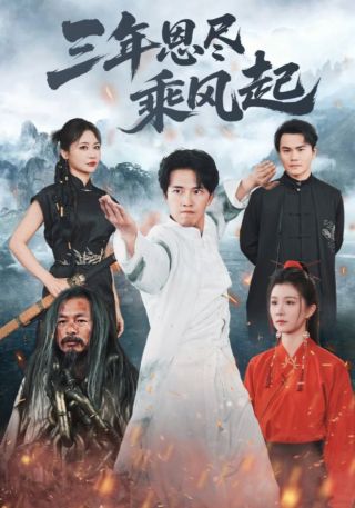 短剧三年恩尽乘风起海报