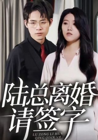 短剧陆总离婚请签字海报