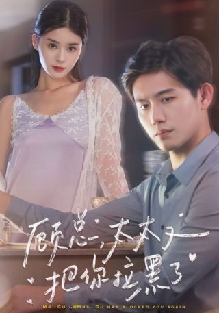 短剧顾总，太太又把你拉黑了海报