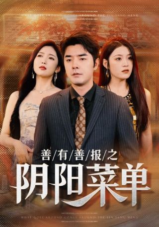 短剧善有善报之阴阳菜单海报