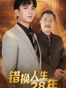短剧错换人生28年海报