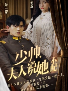 短剧少帅，夫人说她不配海报