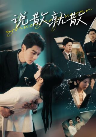 短剧说散就散海报