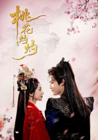 短剧桃花灼灼海报