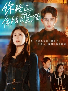 短剧你路过像烟火坠落海报