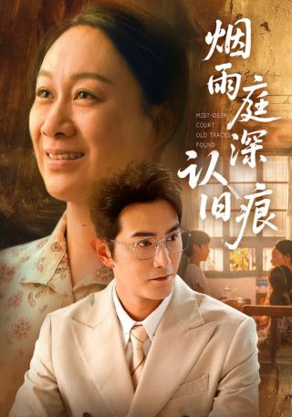 短剧烟雨庭深认旧痕海报