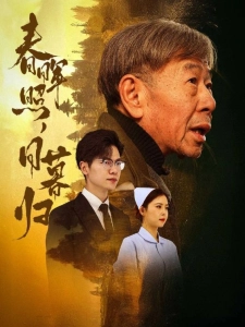 短剧春晖照，日暮归海报