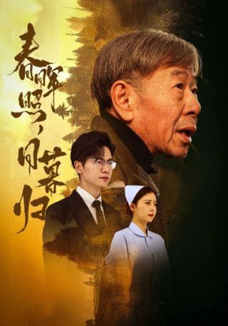 短剧春晖照，日暮归海报