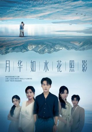 短剧月华如水花照影海报