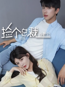 短剧捡个总裁当老公海报