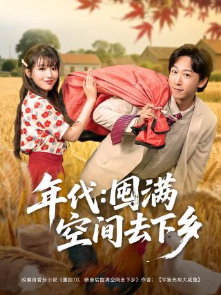 短剧年代：囤满空间去下乡海报