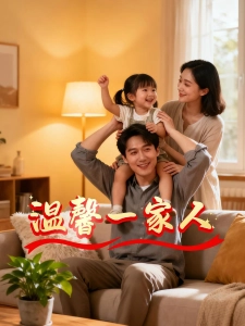 短剧温馨一家人海报