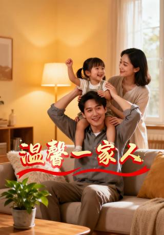 短剧温馨一家人海报