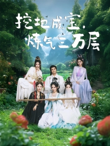 短剧挖地成宝，炼气三万层海报