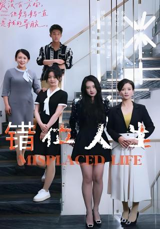 短剧错位人生海报