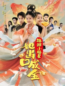 短剧锦鲤小福星她出口成金海报