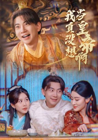 短剧我真没想当皇帝啊海报