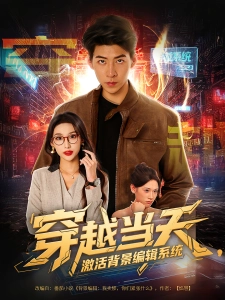 短剧穿越当天，激活背景编辑系统海报