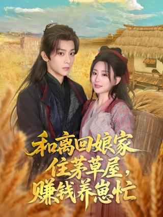 短剧和离回娘家住茅草屋，赚钱养崽忙海报