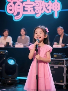 短剧萌宝歌神海报