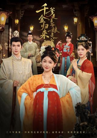 短剧千金归来，爹是王爷娘是公主海报