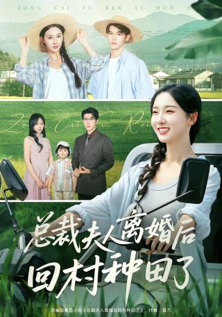 短剧总裁夫人离婚后回村种田了海报