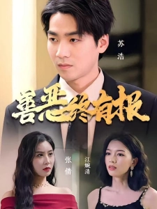 短剧善恶终有报海报