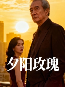 短剧夕阳玫瑰海报