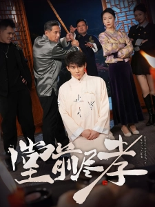 短剧堂前尽孝海报