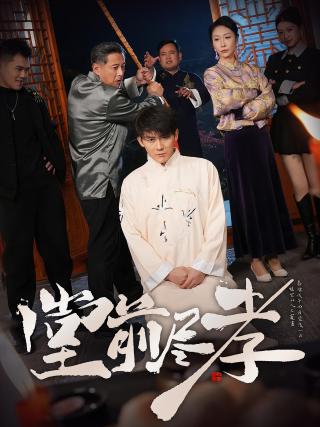 短剧堂前尽孝海报