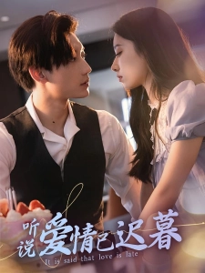 短剧听说爱情已迟暮海报