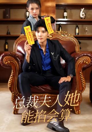 短剧总裁夫人她能掐会算海报