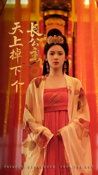 短剧天上掉下个长公主海报