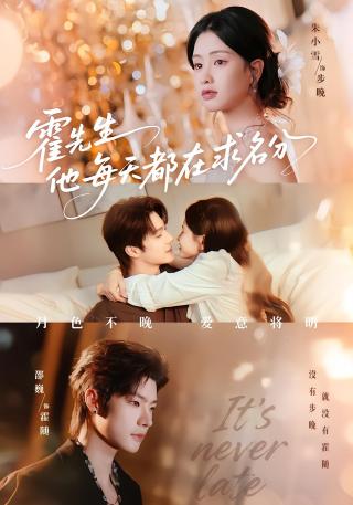 短剧霍先生他每天都在求名分海报