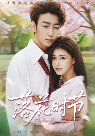 短剧落花时节海报