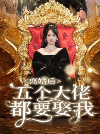 短剧离婚后五个大佬都要娶我海报