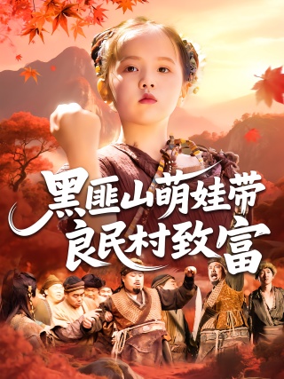 短剧黑匪山萌娃带良民村致富海报