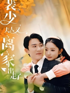 短剧裴少，夫人又离家出走了海报