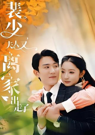 短剧裴少，夫人又离家出走了海报