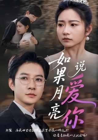 短剧如果月亮说爱你海报