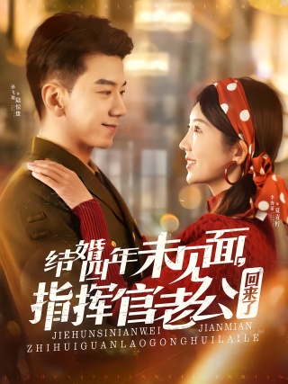 短剧结婚四年未见面，指挥官老公回来了海报