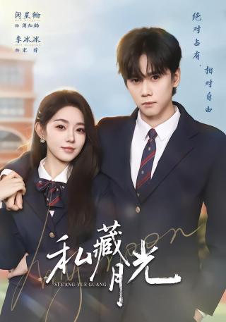 短剧私藏月光海报