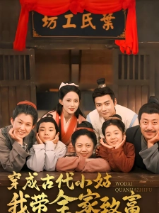 短剧穿成古代小姑我带全家致富海报