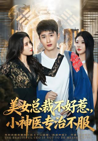短剧美女总裁不好惹，小神医专治不服海报