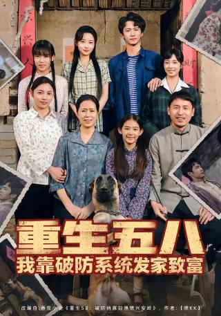 短剧重生五八我靠破防系统发家致富海报